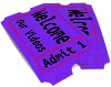 custom ticket videos